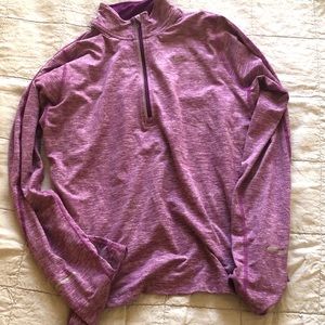 Nike running 1/4 zip
